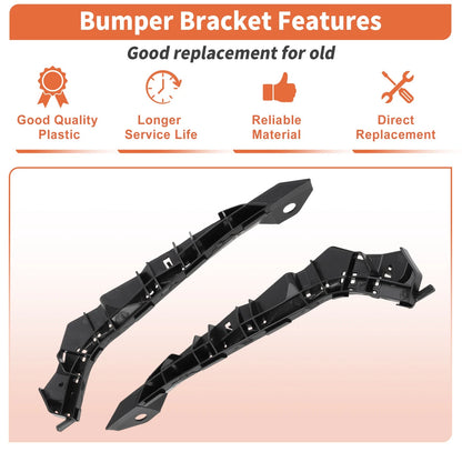 Bumper Bracket 1 Pair for Subaru Legacy Outback (2010-2014)