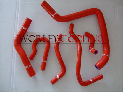 Silicone Radiator Heater Hose for Honda Civic SI EM1 (1999-2000) RED