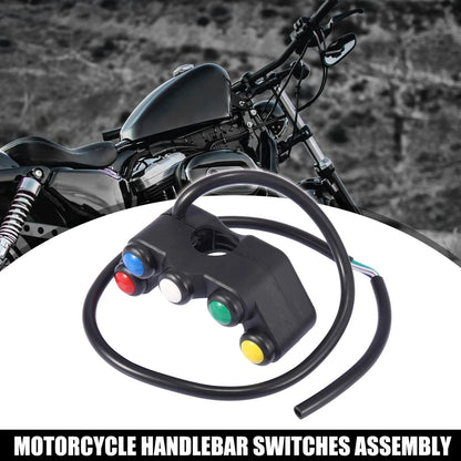 Handlebar Switches Assembly / 7/8" for Motorcycle