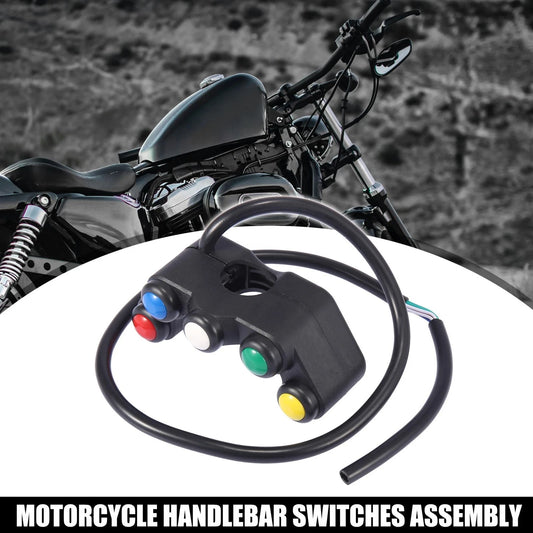 Handlebar Switches Assembly / 7/8" for Motorcycle