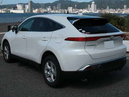 Chrome Triangle Rear Window Side Pillar Cover for Toyota Harrier Venza (2020-2024)