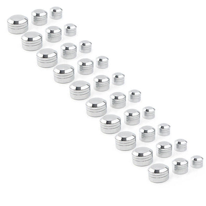10 x CNC Inner 9/11/13mm Schrauben Bolt Topper Caps Covers for Harley Chrome