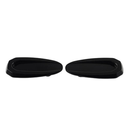 Rearview Mirror Block Off Base Plates Cover Black for BMW S1000RR (2020-2023)