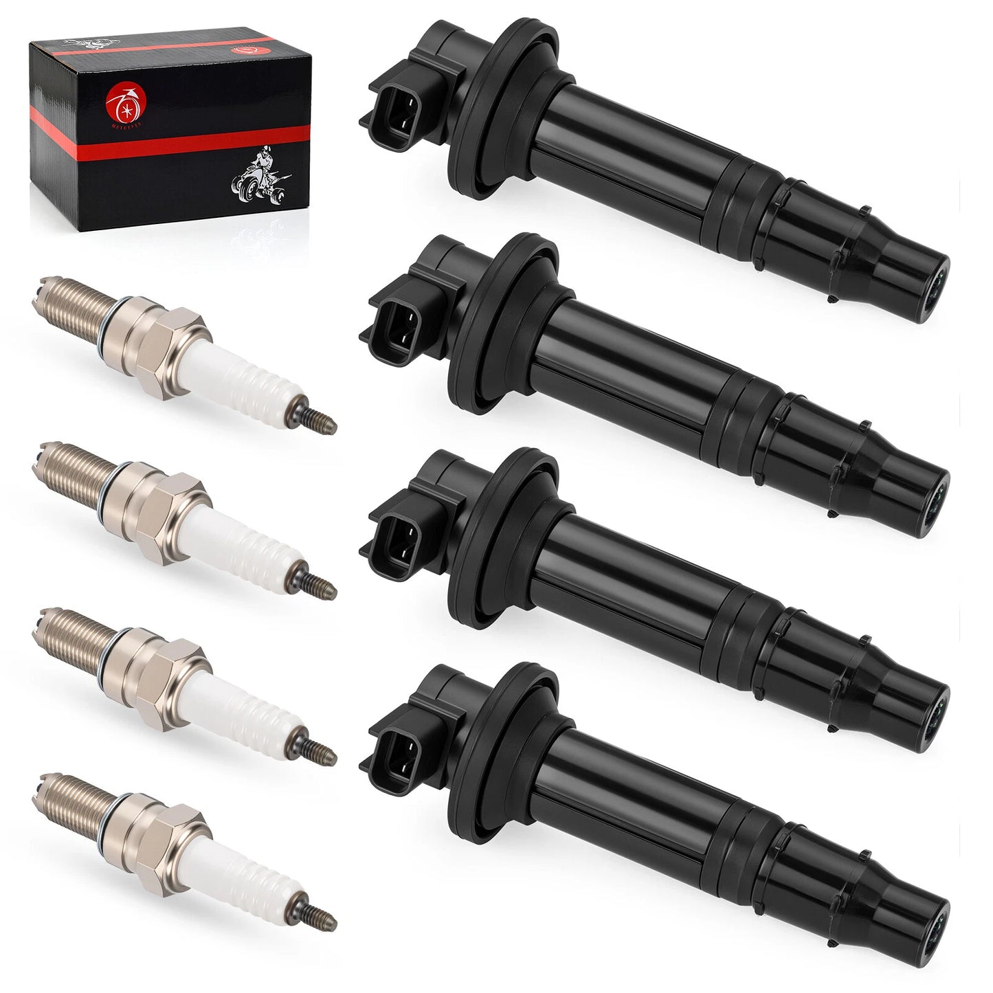 Ignition Coils & Spark Plug for Yamaha YZF-R6 (1999-2002)