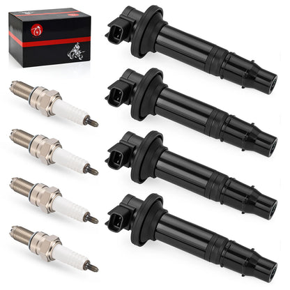 Ignition Coils & Spark Plug for Yamaha YZF-R6 (1999-2002)