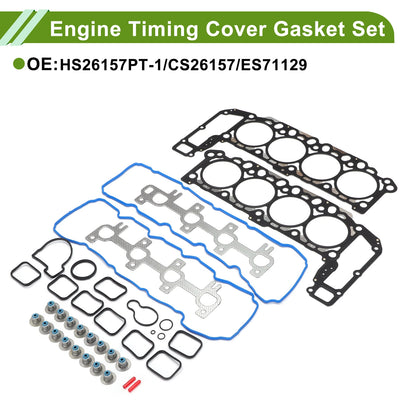 1x Timing Cover Gasket Set for Dodge Durango (2004-2007)