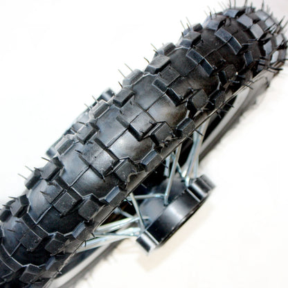 12mm Axle 10" Front & Rear Wheel Rim Tire for PIT PRO Dirt Bike