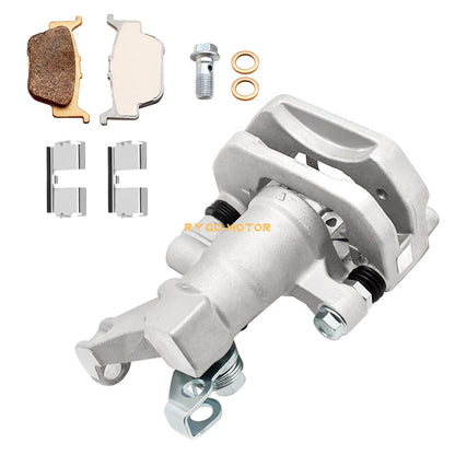 Rear Brake Caliper & Pads for Honda Pioneer 500/520/700 SXS500/520/700M2/M4