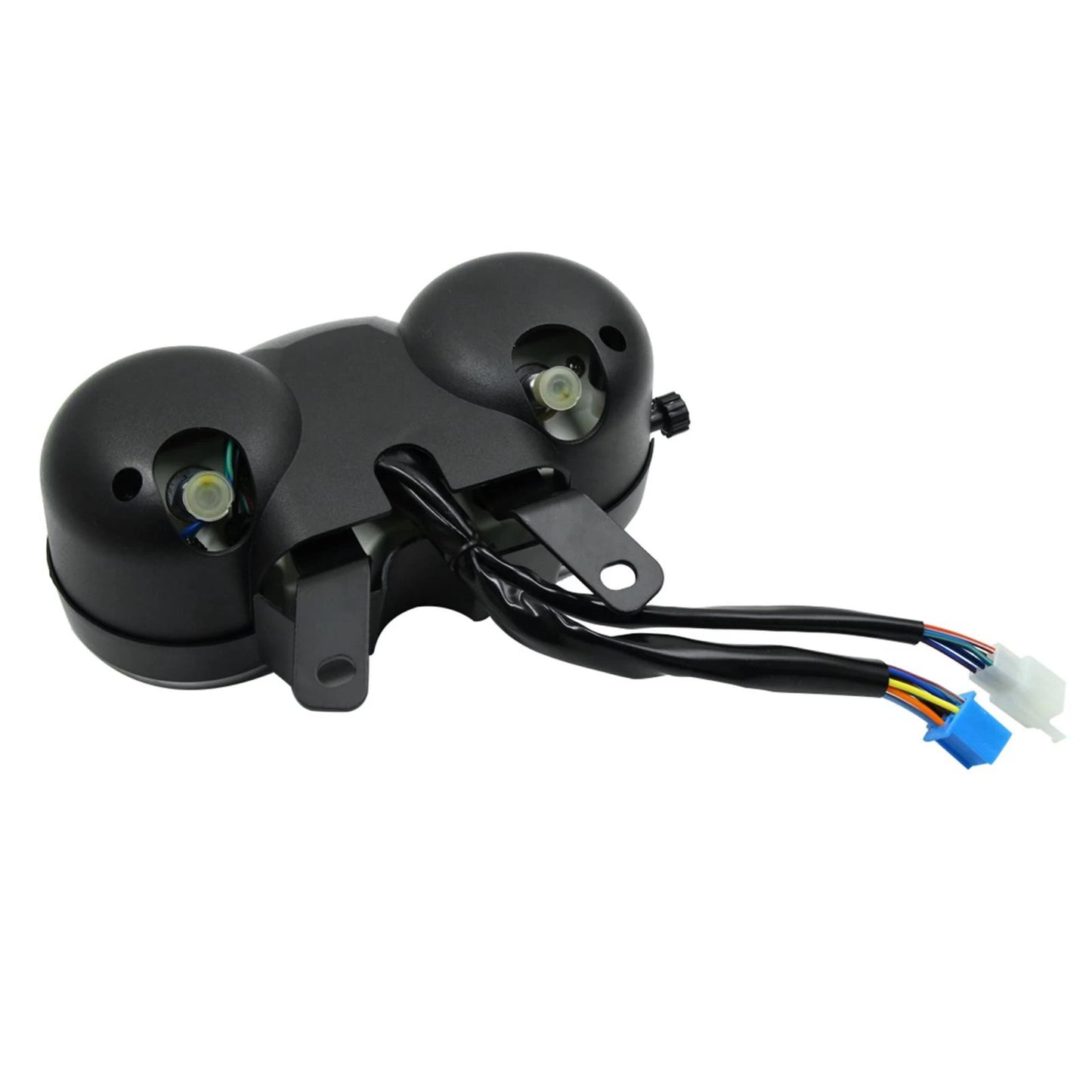 Dual Digital Odometer Tachometer Speedometer Gauge for Motorcycle Cruiser