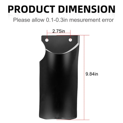 Mudflap Splash Guard Black for Honda XR650L 1993-2023