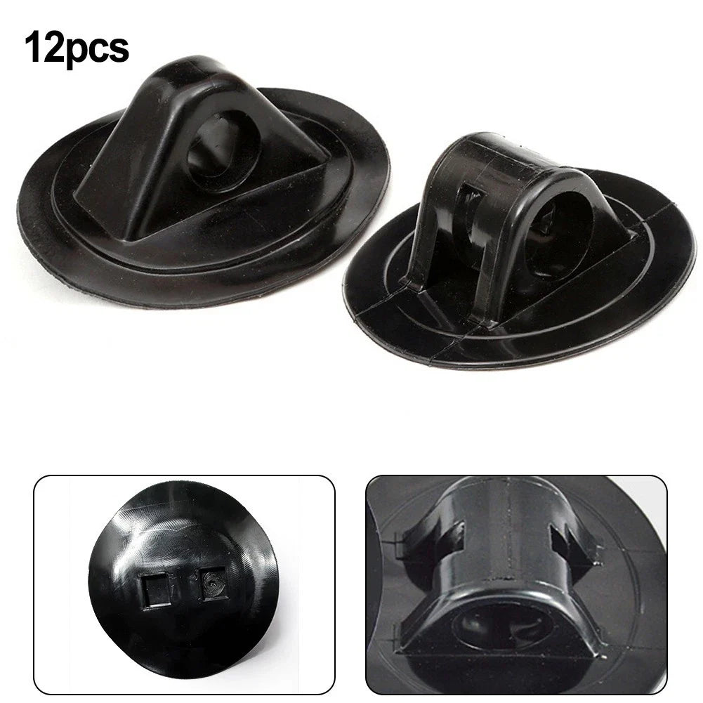 Inflatable Boat Motor Bracket Buckle Set of 12 for All Brands