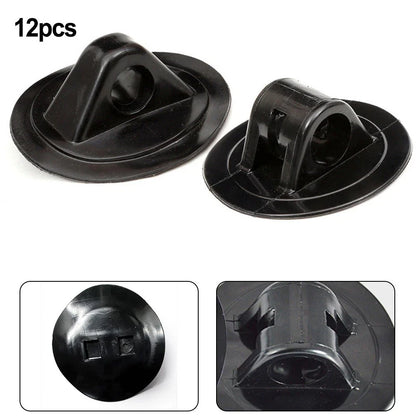 Inflatable Boat Motor Bracket Buckle Set of 12 for All Brands