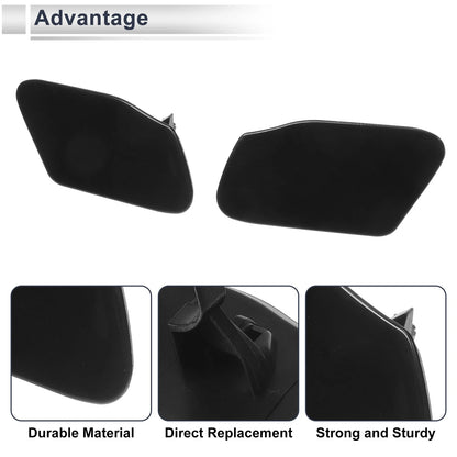 Washer Nozzle Cover Cap for BMW X3 (2004-2010) - Front Left Right, Black