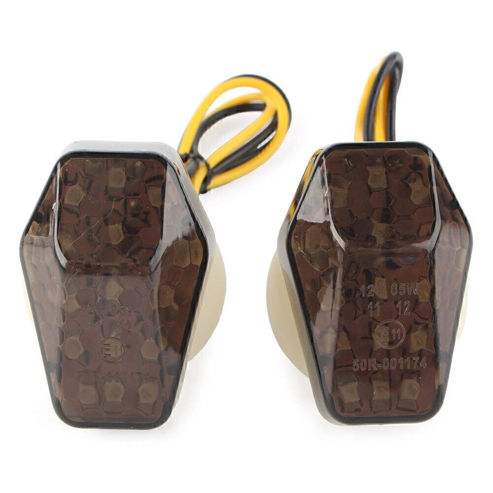 Amber LED Turn Signal Light Smoke Lens for Suzuki Bandit 600S 1000S 1200S (2000-2006)