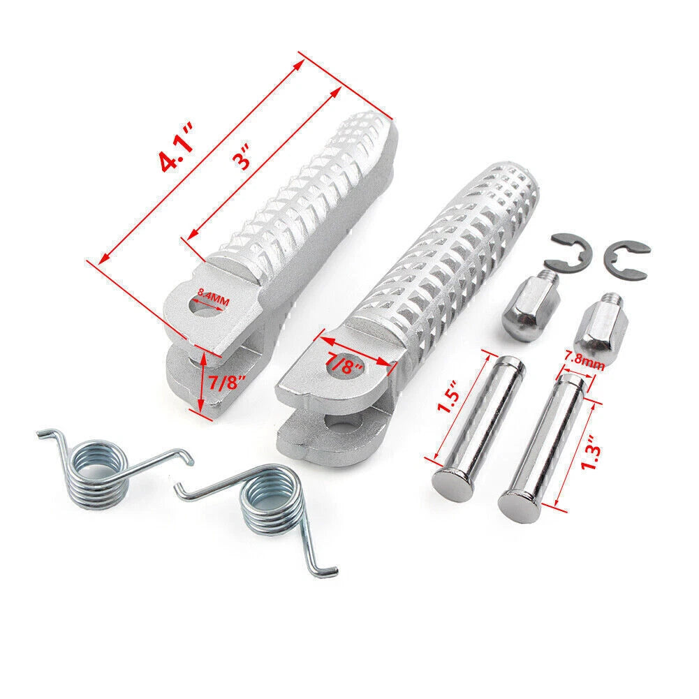 Foot Pegs Footrest Set for BMW S1000RR (2015-2017)