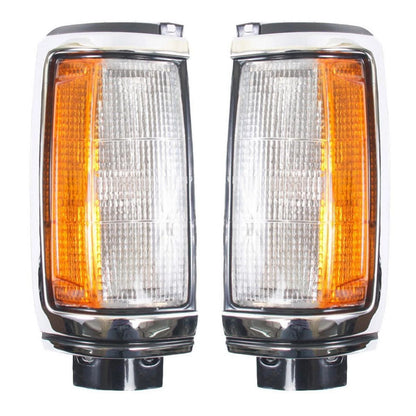 Corner Light Turn Signal Pair Fits Mitsubishi L200 Triton Pickup UTE 1986-96 D06
