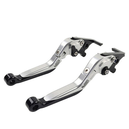 CNC Silver Extendable Brake Clutch Levers for BMW S1000RR S1000R (2015-2019)