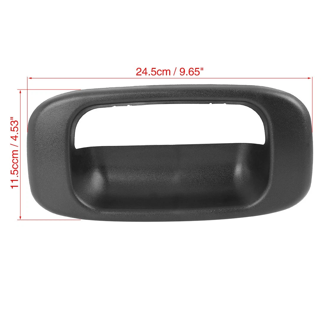 Tailgate Handle Bezel Trim Rear Door Handle for Chevy Silverado (1999-2006)