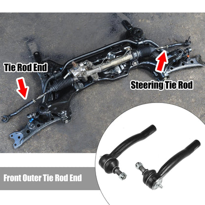 Front Outer Tie Rod End Links for Toyota Corolla (2003-2008)