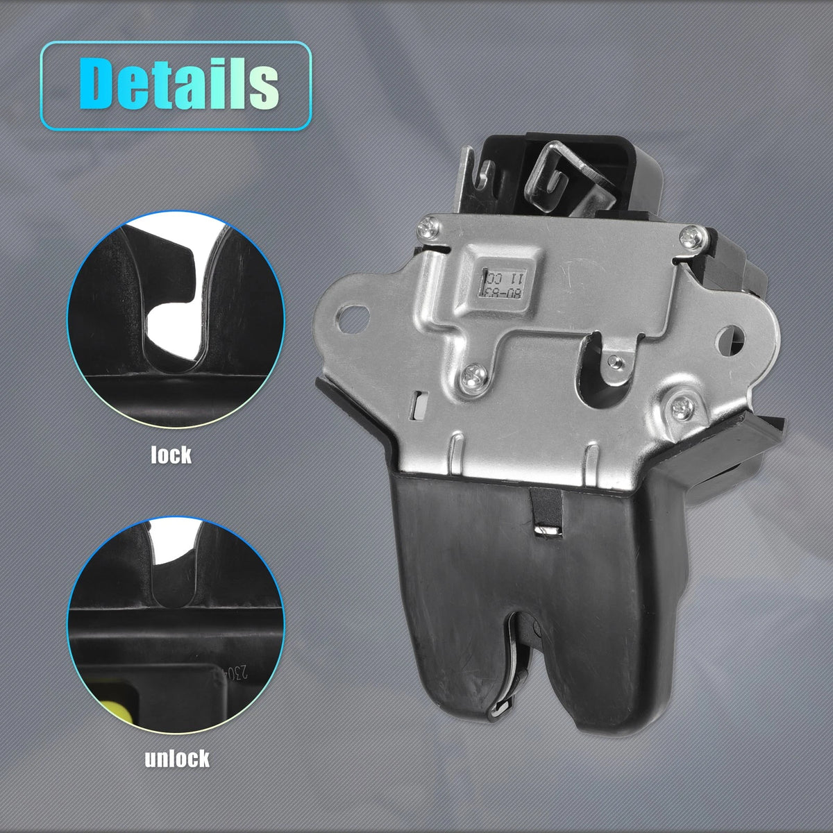 Rear Liftgate Door Lock Actuator Motor for Kia Rio (2018-2023)