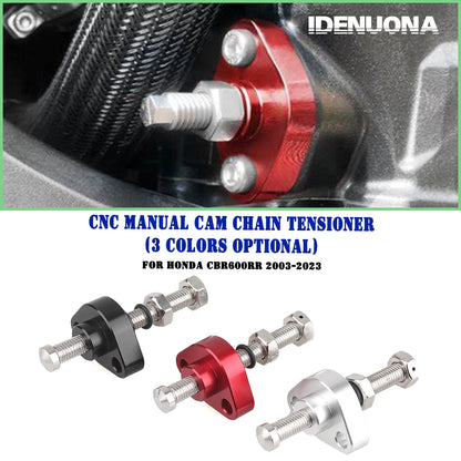 Red Manual Cam Chain Tensioner for Honda VFR800 (2002-2008)