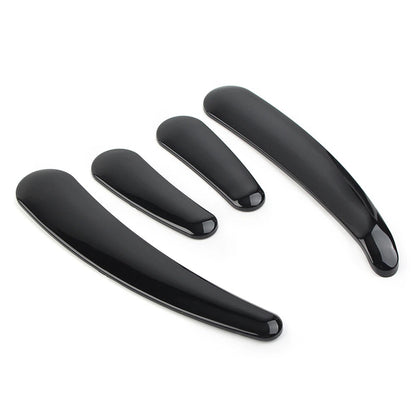 4 Pcs Curved Swingarm Frame Inserts for Harley Softail Models (2008-2023)