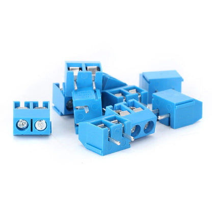 10 x 5.0MM 2-Pin Connectors for KF301 Terminal Screws, 12A 300V