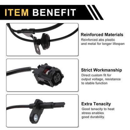 ABS Wheel Speed Sensor for Toyota Venza (2023) 1 x Left Front