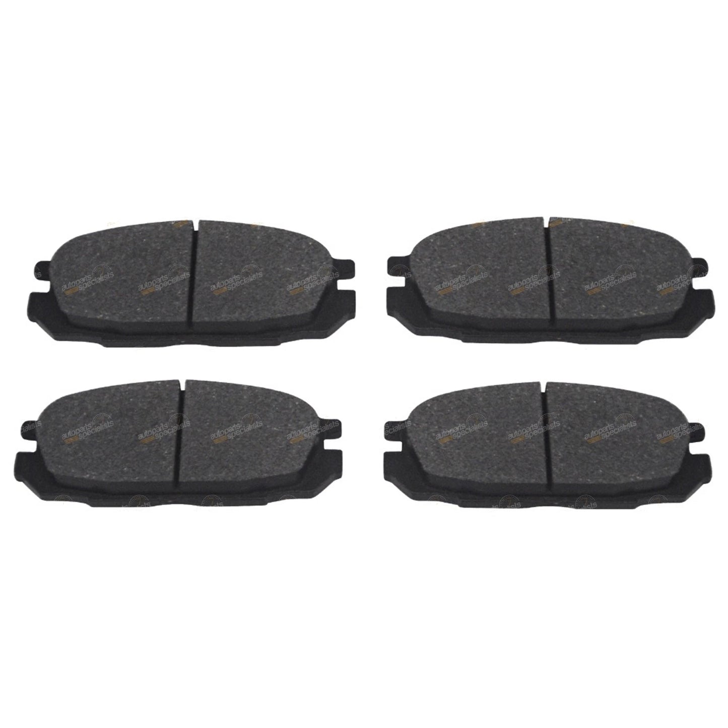 Rear Slotted & Drilled Disc Rotors + Brake Pads for Patrol Y60 (1988-1998)