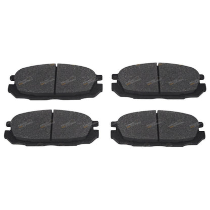 Rear Slotted & Drilled Disc Rotors + Brake Pads for Patrol Y60 (1988-1998)