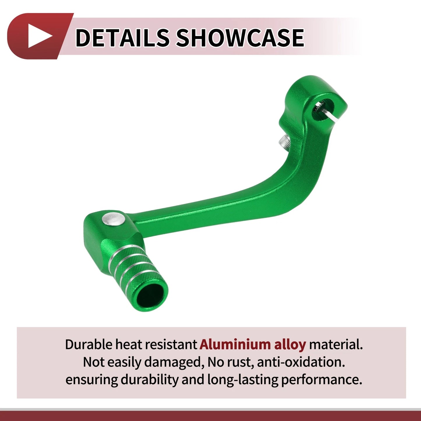 Folding Shifter Lever for Honda CRF110F (2013-2018) Green 1 Pcs