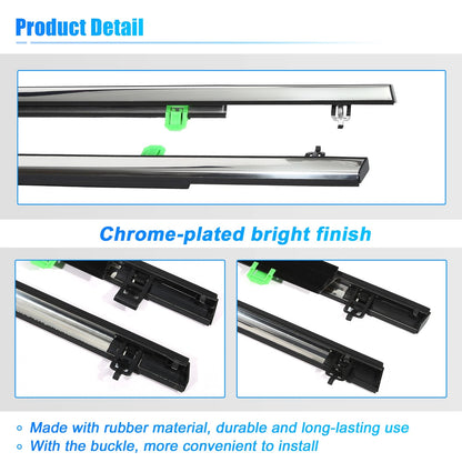 4pcs Weatherstrip Window Trim Seal for Honda CR-V (2007-2011)