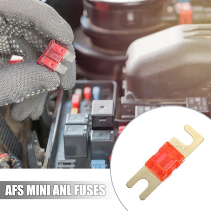 6pcs 125A AFS Mini ANL Fuse for Cars Trucks Motorcycles Boats