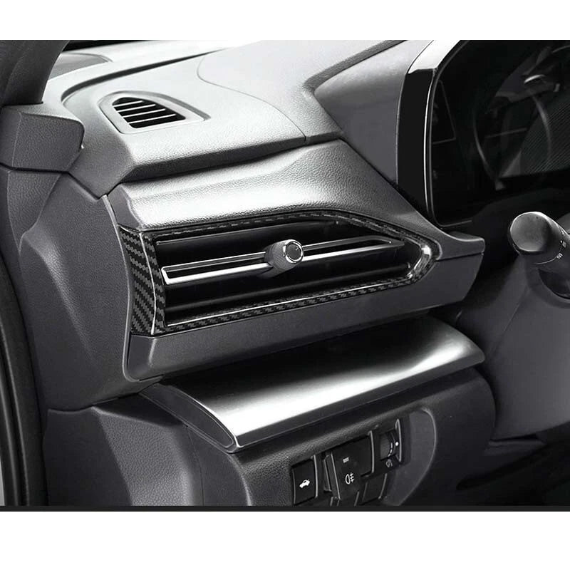 Carbon Fiber Dashboard Side Air Vent Outlet Cover Trim  for Subaru WRX 2022-2023