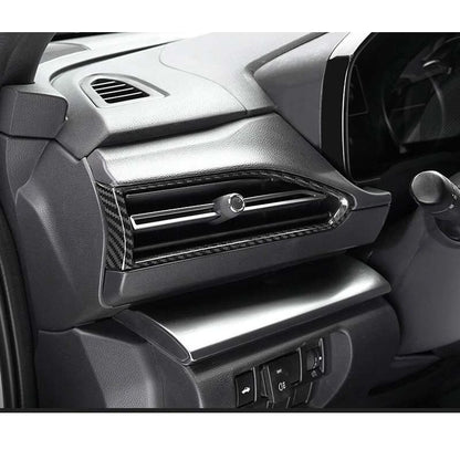 Carbon Fiber Dashboard Side Air Vent Outlet Cover Trim  for Subaru WRX 2022-2023