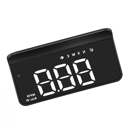 Digital GPS Speedometer Head Up Display for Car - Overspeed Alarm, Tired Warning