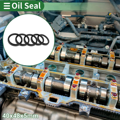 Oil Seal / 40x48x5mm / Seal Ring Rotary Shaft Seal NBR Rubber for Make Model