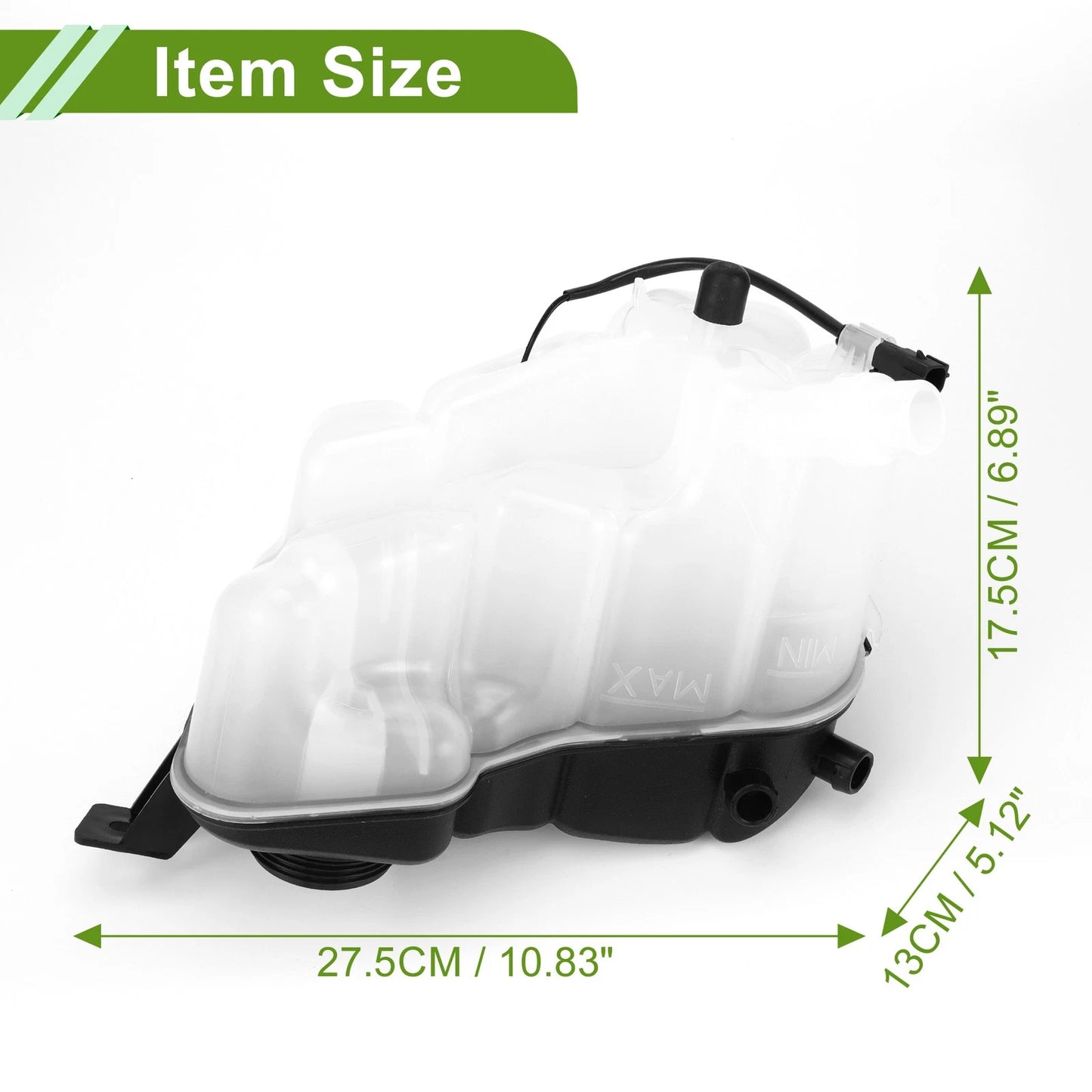 Coolant Expansion Recovery Tank for Volvo S60 S80 V60 XC60 (2001-2023)