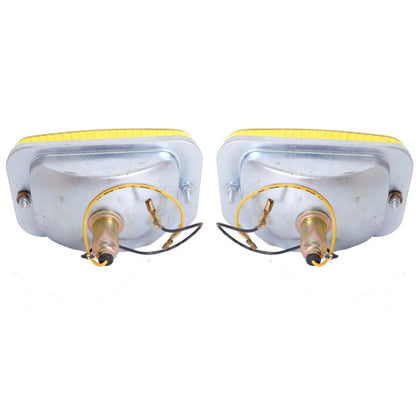 Fog Lights Lamp Beams LH+RH Pair Fits Hino Ranger BF FF UTE Truck 1980-89 D06