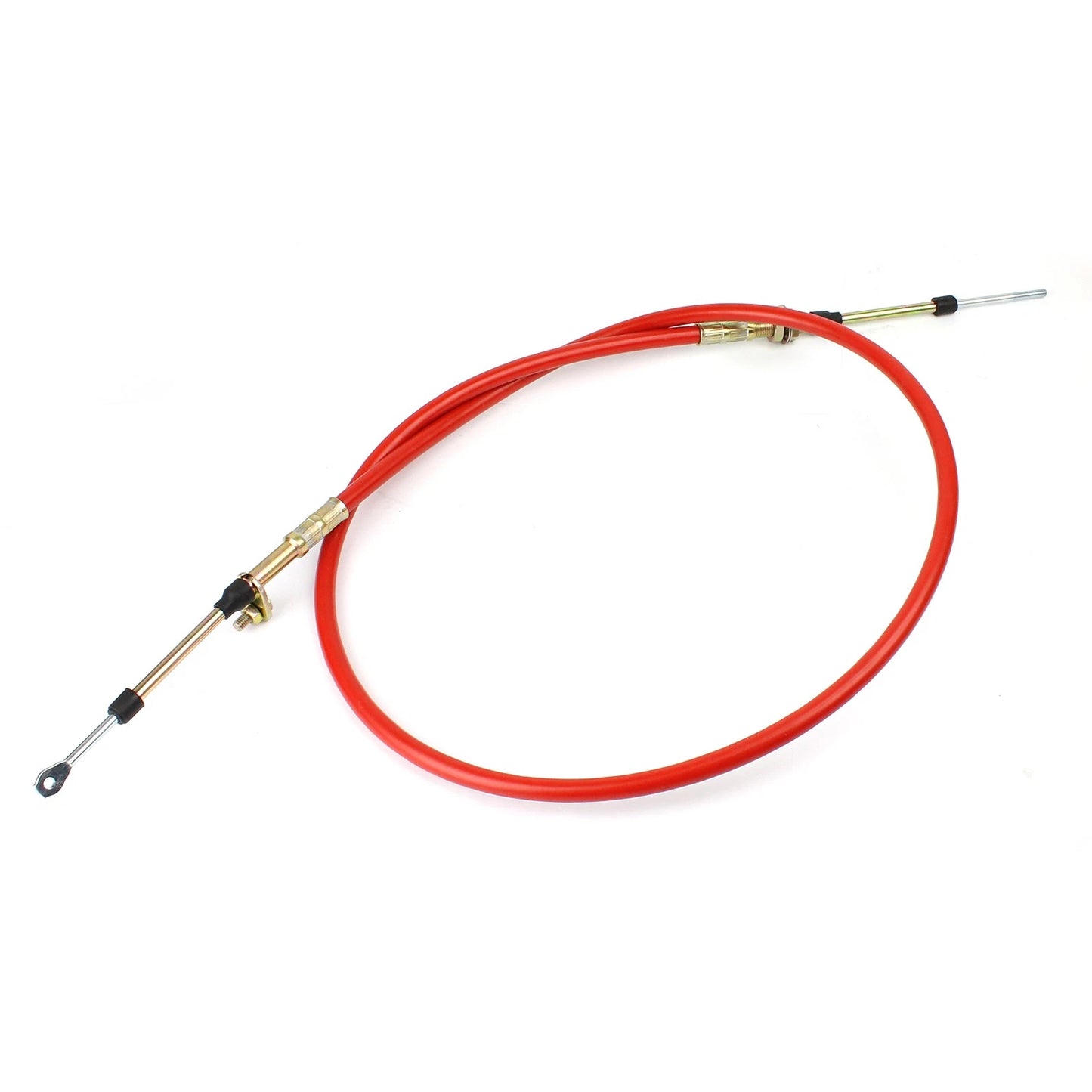 4 Ft Shifter Cable Eyelet Threaded Morse Style for HURST