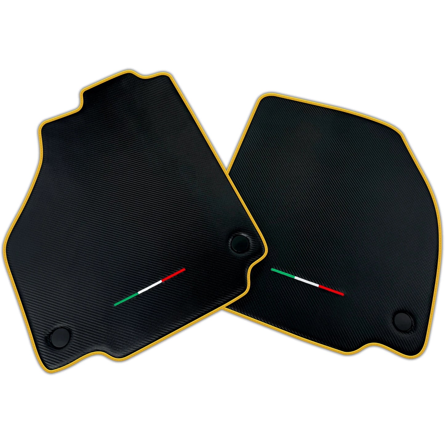 Carbon Fiber Floor Mats for Ferrari 488 GTB | Various Trim Colors