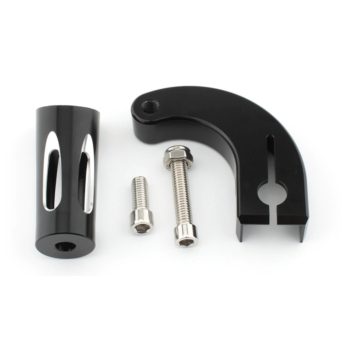 Black Rear Heel Toe Gear Shift Lever Kit for Harley Softail (2018-2023)