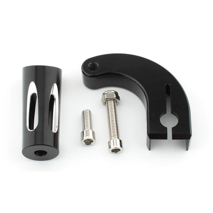 Black Rear Heel Toe Gear Shift Lever Kit for Harley Softail (2018-2023)