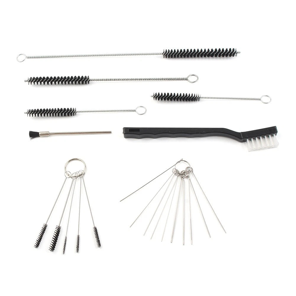 21pcs Airbrush Spray Gun Nozzle Cleaning Tool Kit for Various Models