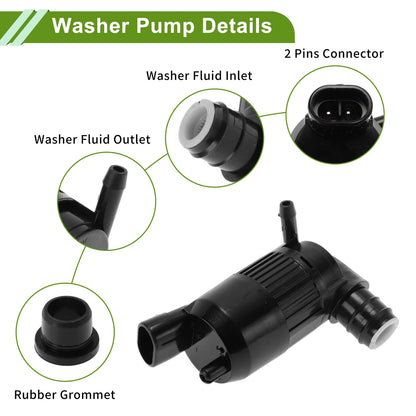 Windshield Washer Pump for Tesla Model S (2016-2021)