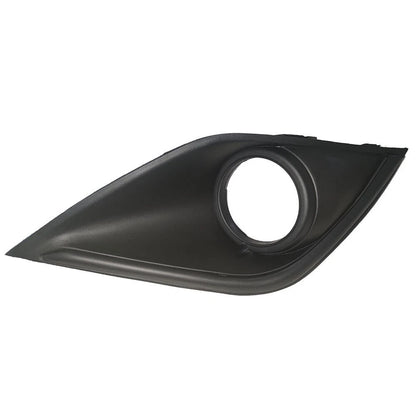 RH Front Bar Grille W/ Fog Light Mount Black for Mitsubishi