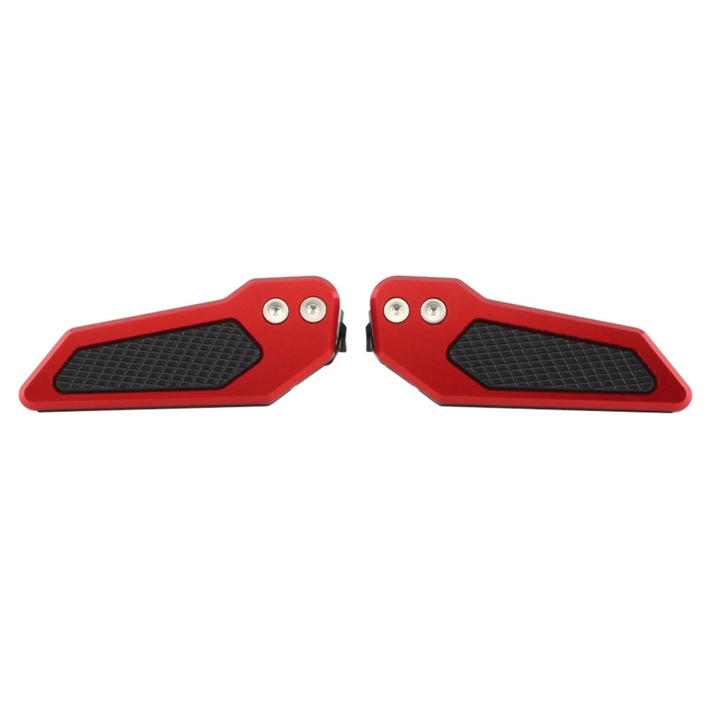 Red Rear Foot Pedal Footrests for Honda ADV 160 (2021-2023)