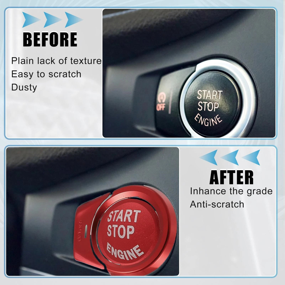 Cover Kit for BMW 2 3 3GT 4 5 6 7 X1 X3 X4 Red