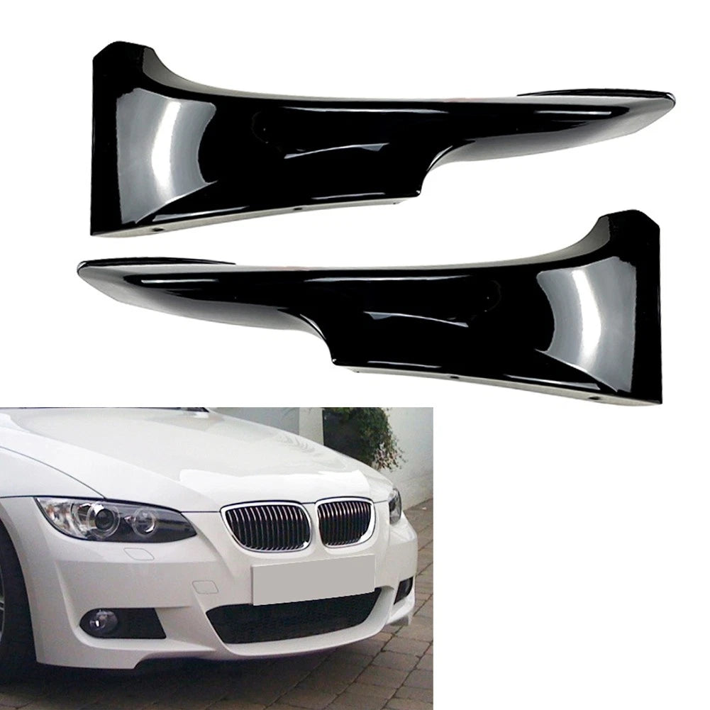 Front Bumper Lip Corner Splitters for BMW 3 Series E92 E93 (2007-2013)