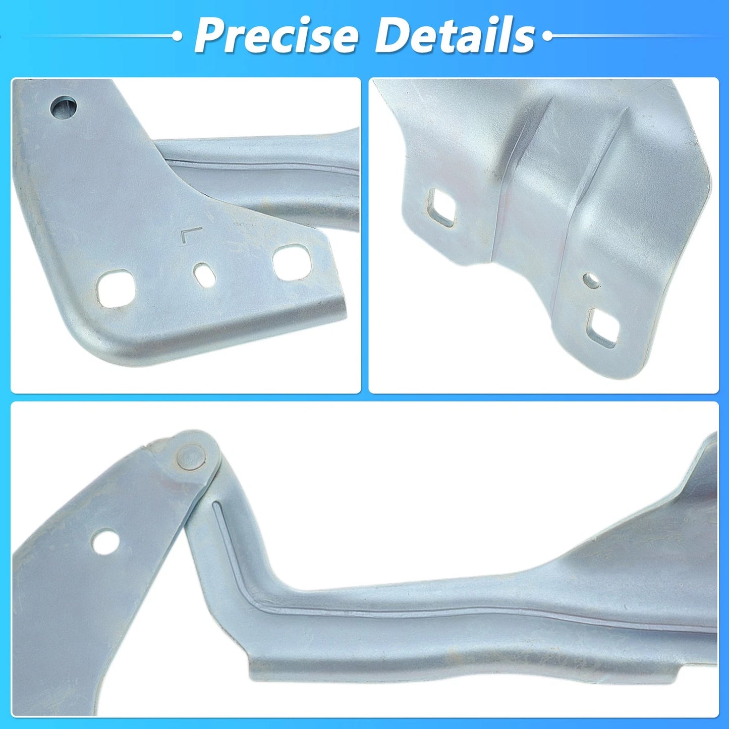 Hood Hinge for Ford Edge 2015-2024 ( Front Left & Right)